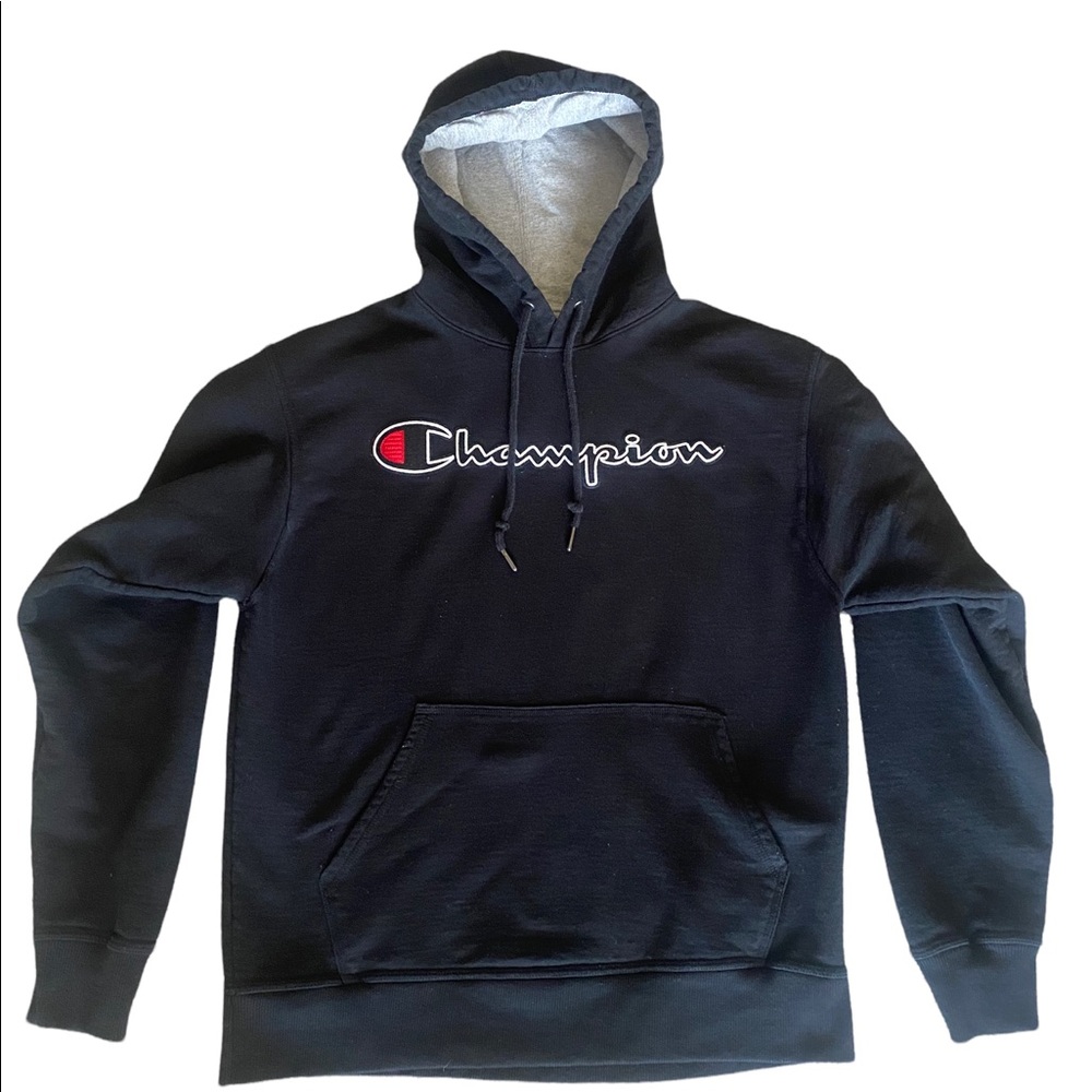 Black Champion Hoodie - Picture 1 of 4
